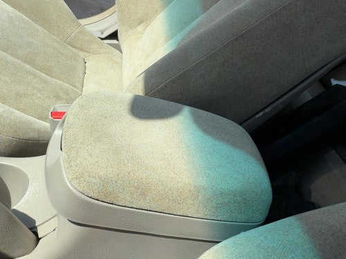 01-03 Elantra Center Console Lid Only Arm Rest Fold Down Manual Cloth Gray Ze