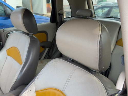 01-02 Pt Cruiser Pair Of Front Headrests Oem Left Right Set Seat Taupe/Beige Fl