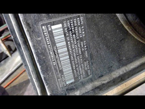 1999-2009 Saab 9-5 Glove Box Dash Compartment Oem Door 5010798