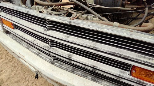 1974-1978 Dodge Van B200 Front Grille Assembly Oem Chrome With Lights 03734002