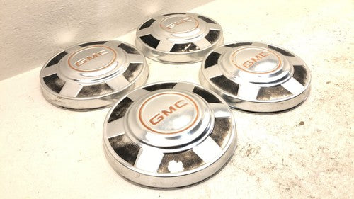 1976-1991 Gmc Sierra C3500 Hub Cap Wheel Cover Set Of 4 Oem 00349094