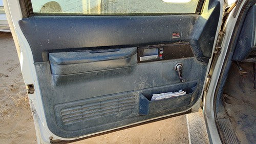 1988-1993 Gmc Sierra 2500 Driver Left Front Door Trim Panel Oem Blue