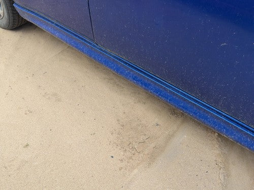 2007-2012 Nissan Sentra Passenger Right Lower Rocker Panel Moulding Oem Blue B17