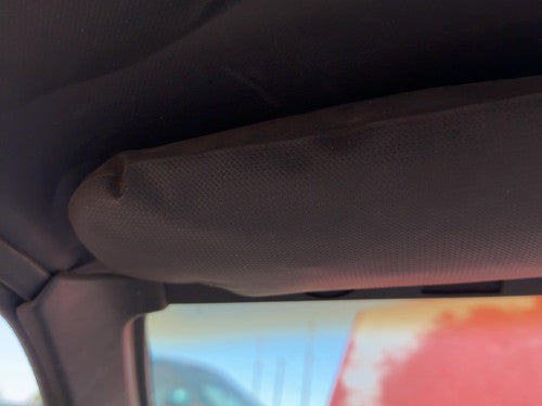 1987-1988 Toyota FX Driver Left Sun Visor OEM Gray