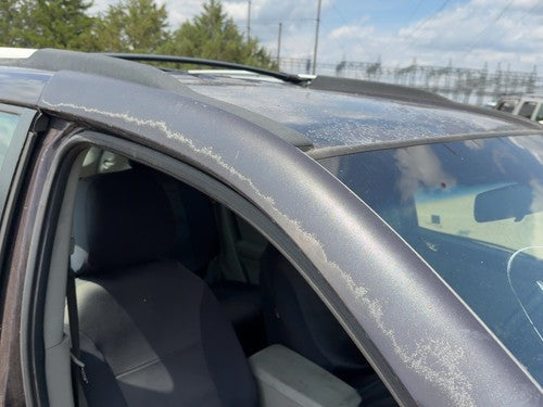 05-09 Chevy Equinox Passenger Right Upper A-Pillar Trim Panel Light Gray OEM