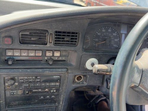 1992-1994 Subaru Legacy Rhd Trim Bezel Around Radio Surround Dash Panel Oem Gray