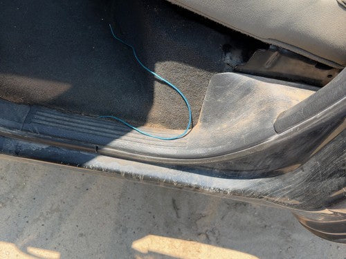02-05 Dodge Ram 1500 Quad Cab Driver Left Rear Sill Step Trim Plate