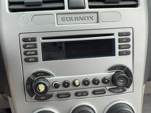 2006 Chevy Equinox Stock Radio Oem Factory Stereo Cd Player 15868182