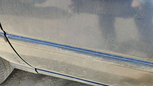 97-01 Toyota Camry Driver Left Front Moulding From Door Oem Trim Strip Blue 8L3