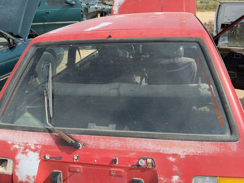 1987-1988 Toyota Fx Back Glass Rear Window Oem 6810512200