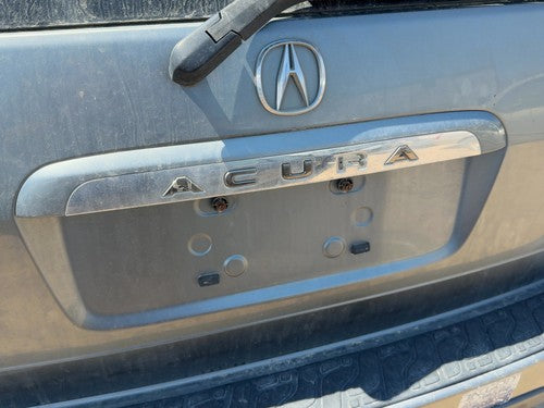 01 Mdx License Plate Trim Surround Panel Tail Trunk Finish G-501M-4 Granite Gree