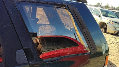 1990-1995 Nissan Pathfinder Driver Left Rear Quarter Glass Back Side Window Oem
