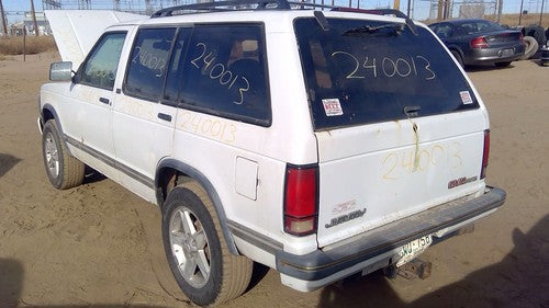 1991-1994 S10 Blazer Back Glass Rear Window Oem 15647867