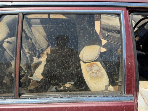 85-88 Maxima Passenger Right Rear Side Window Door Glass Oem Back 4Dr Sedan