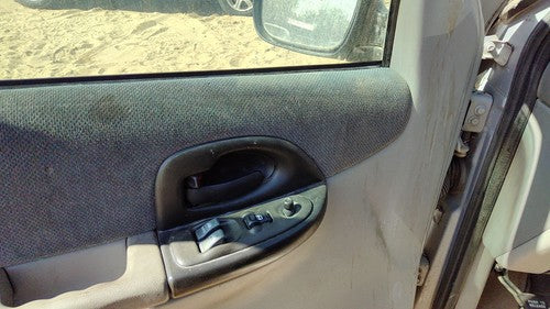 2000 Chevy Venture Driver Left Front Door Trim Panel With Master Switch Gray