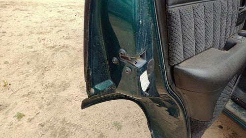 95-05 S10 Blazer Driver Left Rear Door Latch With Rods/Cables Oem Back 16623257