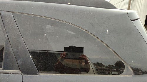 07-09 Grand Vitara Xl-7 Driver Left Rear Quarter Glass Back Side Window Oem