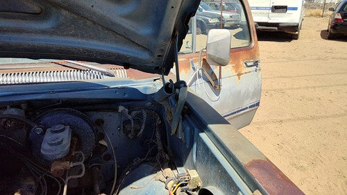 1978-1993 Dodge Ram W150 Driver Left Hood Hinge Assembly Oem Blue 55027101