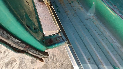 1971 Chevy Van G20 Passenger Right Rear Lower Door Roller Oem Back