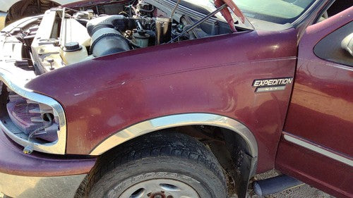 1997-2002 Ford Expedition Driver Left Front Fender Oem Maroon Jl F85z16006ca
