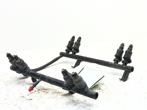 1994-1996 Dodge Dakota Complete Fuel Rail With Injectors Set Oem 5.2L 53030262