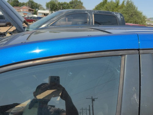 2002-2007 Saturn Vue Redline Driver Left Upper A-Pillar Molding Pacific Blue