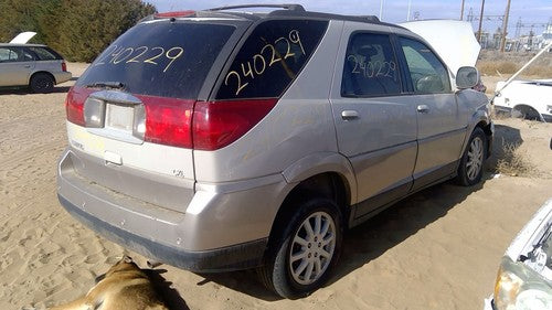 2002-2007 Buick Rendezvous Driver Left Rear Quarter Glass Back Side Window Oem