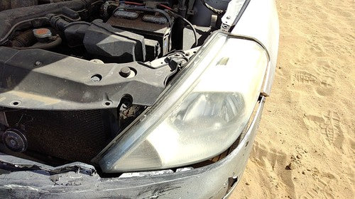 2007-2011 Nissan Versa Driver Left Head Light Oem Front Lamp 26060Em30A
