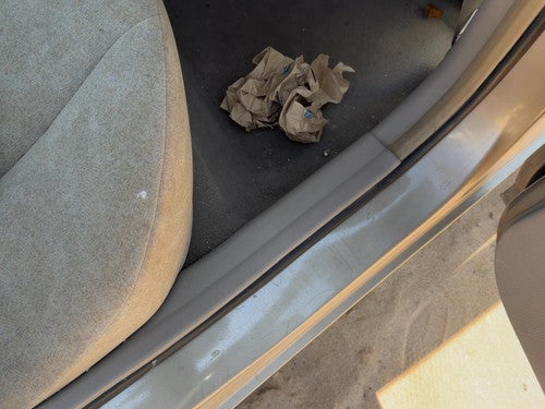 01-06 Elantra Passenger Right Rear Lower Sill Plate Step Trim Panel Oem Beige