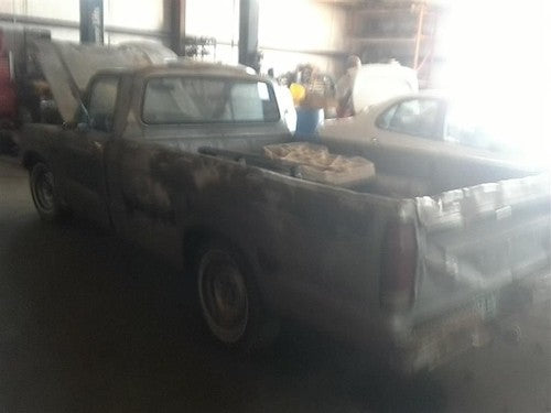 1979 Ford Courier Clutch Master Cylinder With Fluid Line