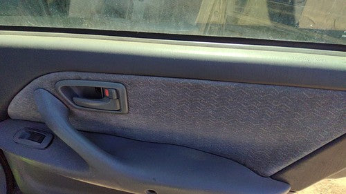 99-01 Camry Passenger Right Rear Door Trim Panel With Switches Back Gray 10