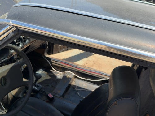 1973-1980 Mercedes 450SL 107 Driver Left Door Surround Chrome Trim Moulding