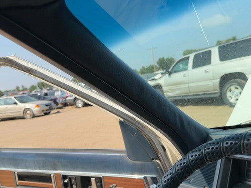 1986 Oldsmobile 98 Driver Left A Pillar Trim Windshield Post Panel Oem Blue