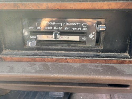 86-96 Buick Century Temperature Control Module In Dash Heater Ac Head Unit Oem