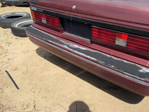 1987-1988 Nissan Maxima Rear Bumper Cover Assembly Oem Back Red 8502232E25
