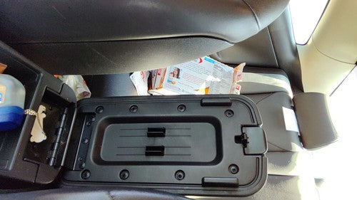 06-10 Pontiac G6 Gxp Coupe Center Console Lid Only Arm Rest Fold Down Ebony 193