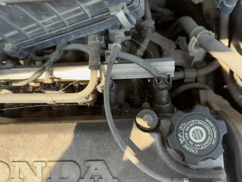 1996-2000 Honda Civic Complete Fuel Rail With Injectors Set Loaded Oem 1.6L