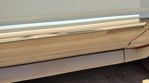 1993 Ford Explorer Passenger Right Front Moulding From Door Oem Trim Strip White