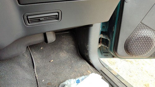 1995-1997 S10 Blazer Passenger Right Lower Kick Trim Panel Oem Gray