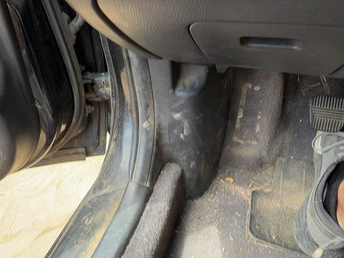1995-1999 Nissan Maxima Driver Left Lower Kick Trim Panel Oem Black