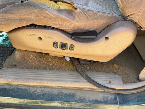 91-94 Ford Explorer 2 Dr Driver Left Seat Switch with Trim Panel OEM Tan