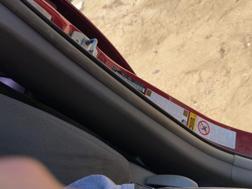 2004-2009 Toyota Prius Driver Left Lower B Pillar Trim Panel Bisque