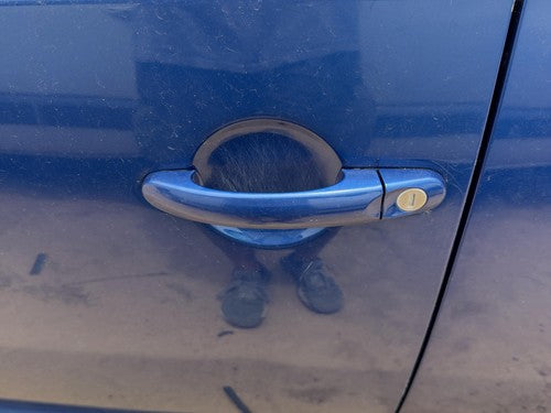 2003-2010 Vw Beetle Convertible Driver Left Front Outside Door Handle Oem Blue