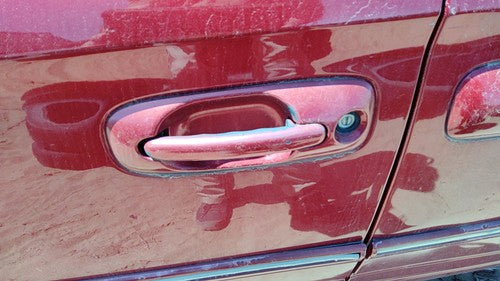 01-07 Chrysler Town Country Driver Left Front Outside Door Handle Oem Red Prh