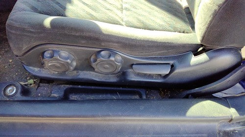 1996-2000 Honda Civic Driver Left Side Seat Trim Panel Oem Gray Coupe