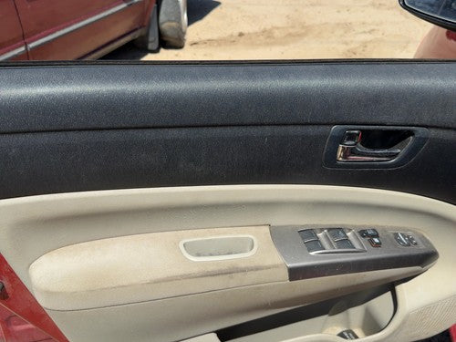 06-09 Prius Driver Left Front Door Trim Panel With Master Switch Black Cloth Bis