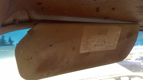 1975 Chevy C10 Pickup Driver Left Sun Visor Oem Brown