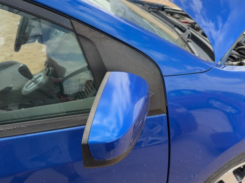 07-12 Nissan Sentra Passenger Right Power Side Mirror Door Mounted Oem Blue B17