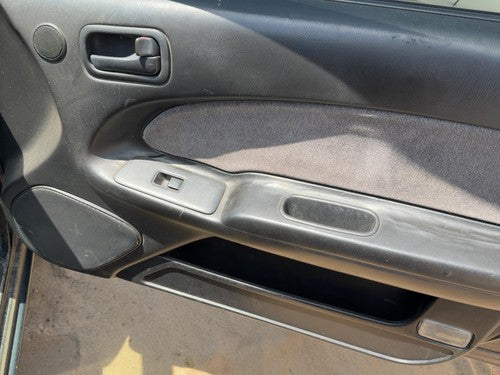 1998 Nissan Maxima Passenger Right Front Door Trim Panel With Switches Black