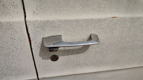 1974 Dodge Van B200 Passenger Right Front Outside Door Handle Oem White